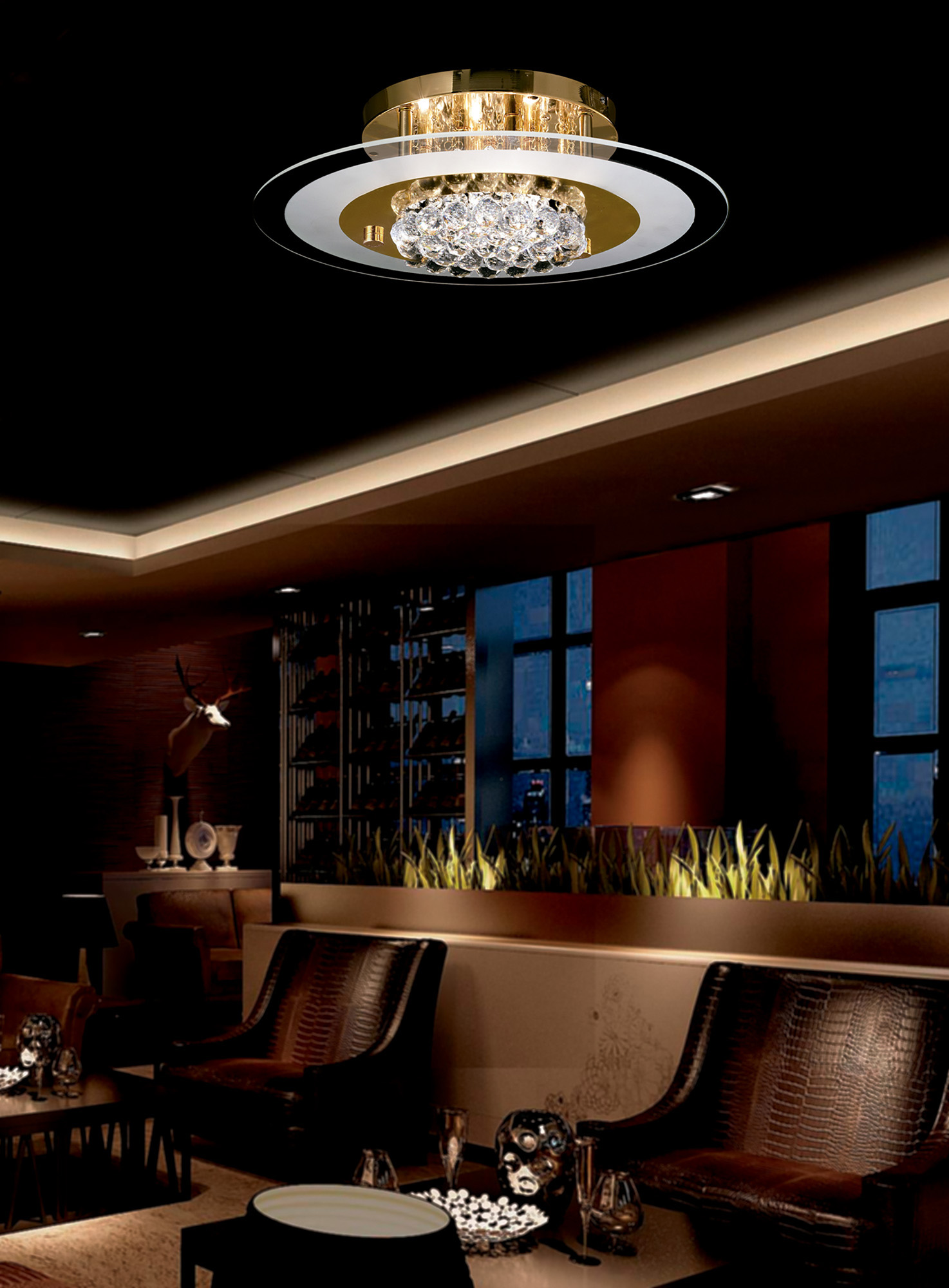 Delmar Crystal Ceiling Lights Diyas Flush Crystal Fittings Delmar Crystal Ceiling Lights Diyas Flush Crystal Fittings